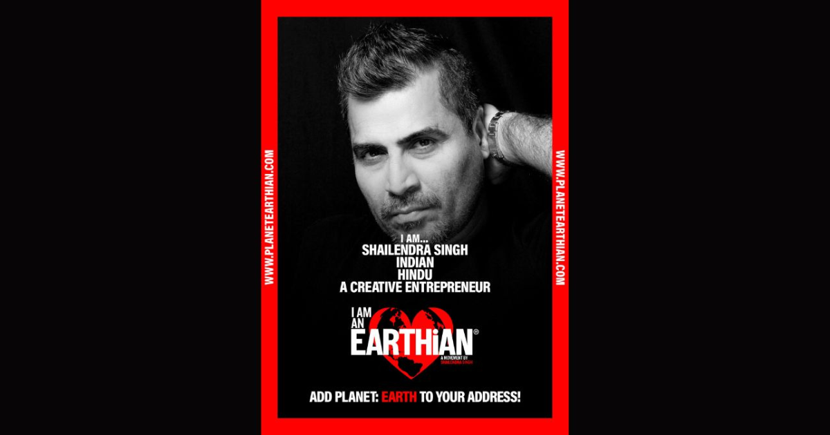 Shailendra Singh Requests PM Modiji and G20 Leaders to Support his Earthian Movement and Add ‘Planet : Earth’ to All Addresses